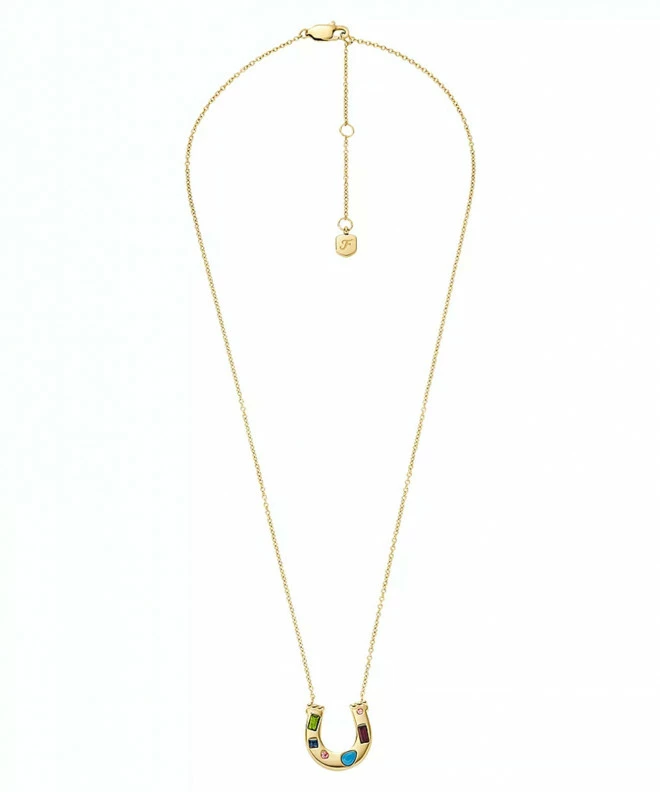 Fossil Sutton The Good Luck Gold-Tone necklace JF04903710