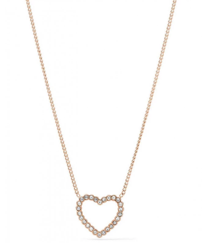 Women's necklace Fossil Open Heart JF03086791