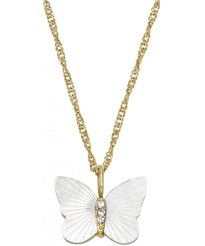 Fossil Radiant Wings Necklace JF04424710