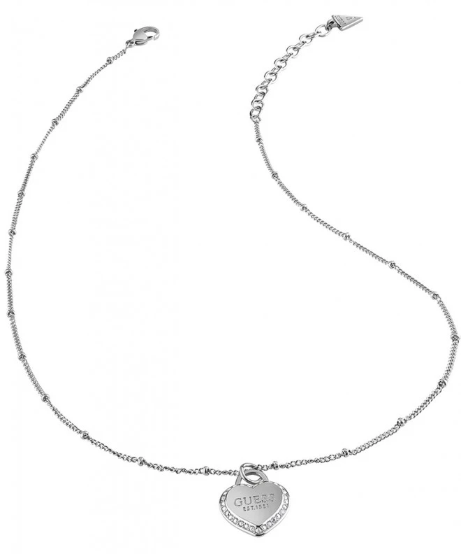 Guess Fine Heart Women's Necklace JUBN01420JWRHT-U