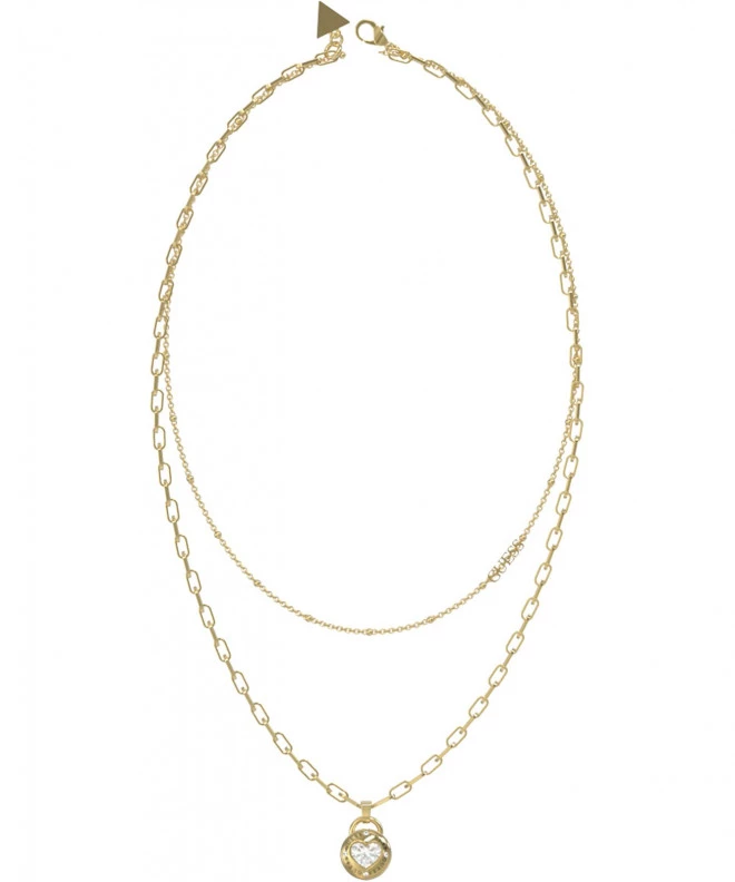 Guess Rolling Hearts necklace JUBN03348JWYGT-U