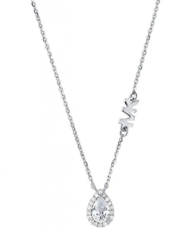 Michael Kors heart silver necklace MKC1520AN040 - watchesonline.com