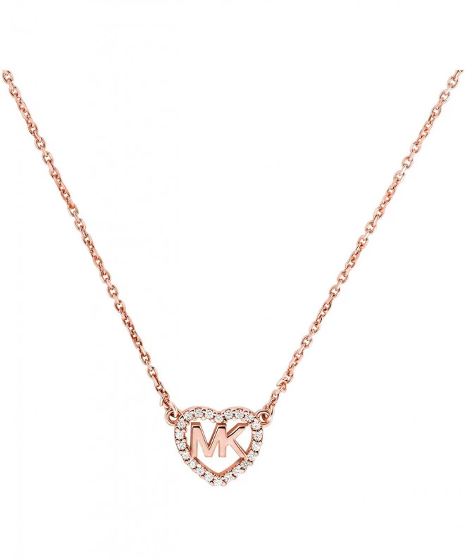 Michael Kors Womens Heart Pendant Necklace, One Size | Heart pendant  necklace, Necklace, Heart pendant