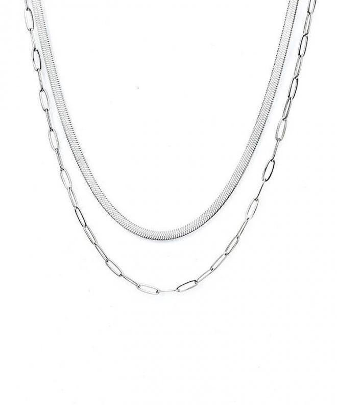 Pacific Silver necklace PCB00087