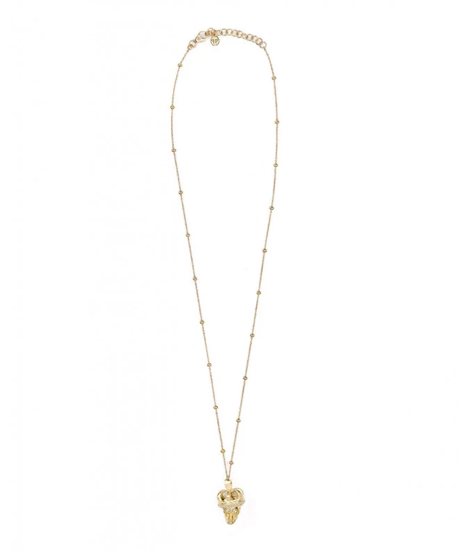 PHILIPP PLEIN Skull Crown necklace PJ4AA03NU