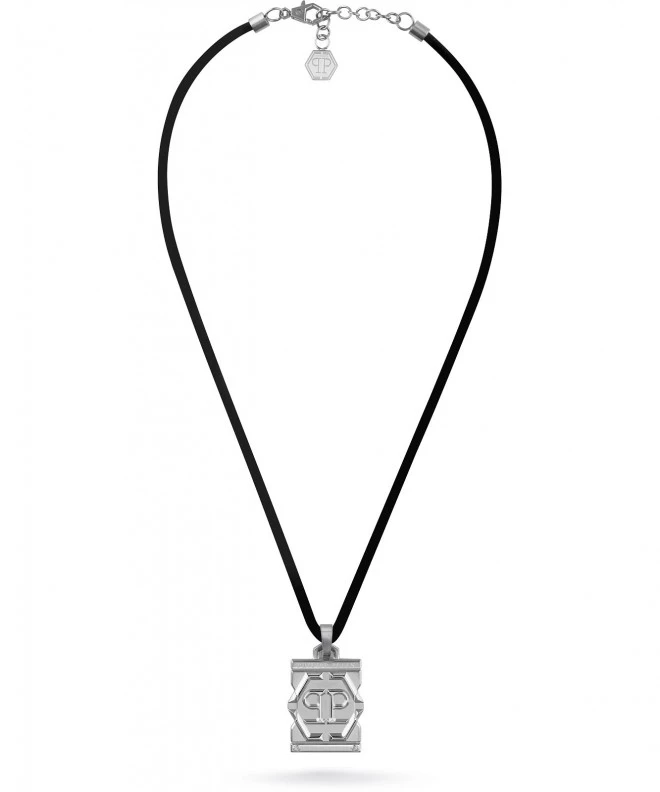 PHILIPP PLEIN Hexagon Tactical Buckle necklace PJVEA04NU