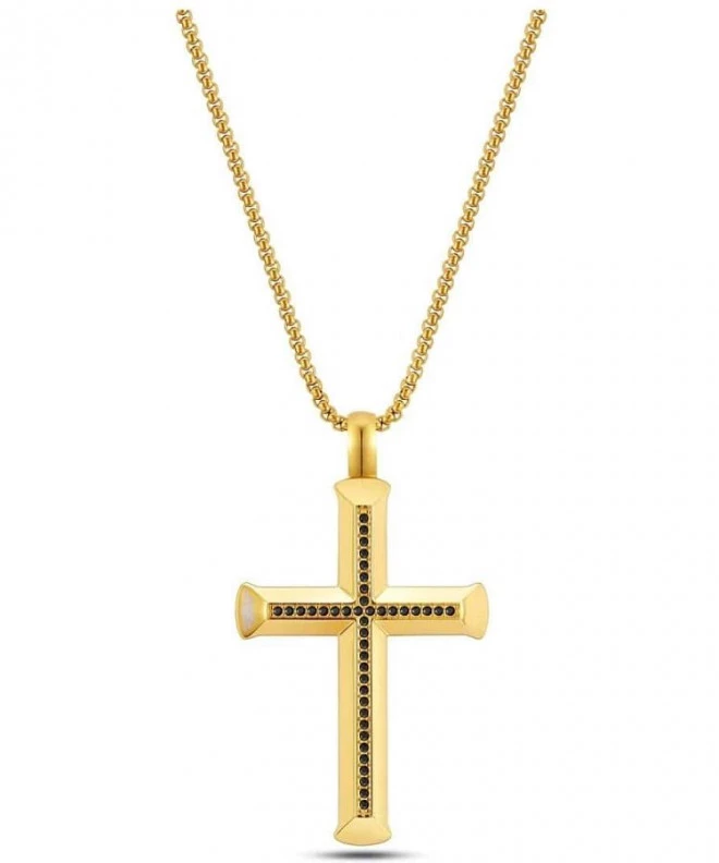 Police Geometric Metal necklace PEAGN0001407