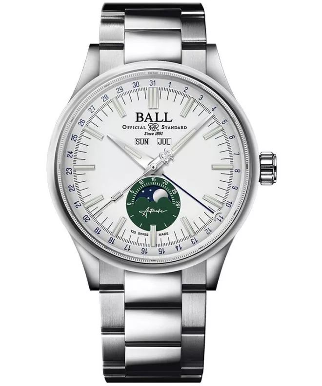 Ball Engineer II Moon Calendar Limited Edition watch NM3016C-S1J-WHGR