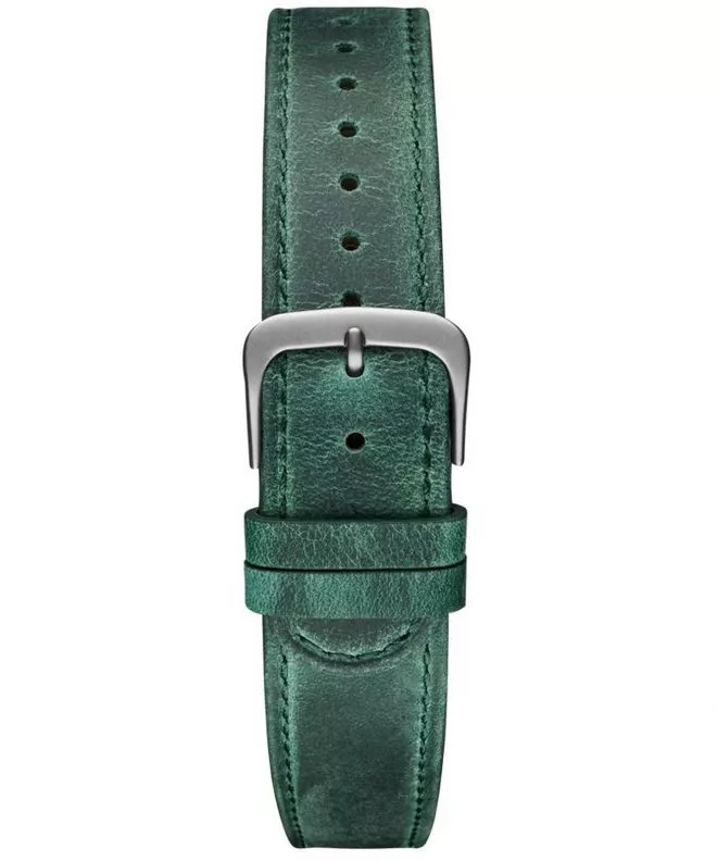 Meller Green Grey Leather 20 mm Strap GST-1GREEN2