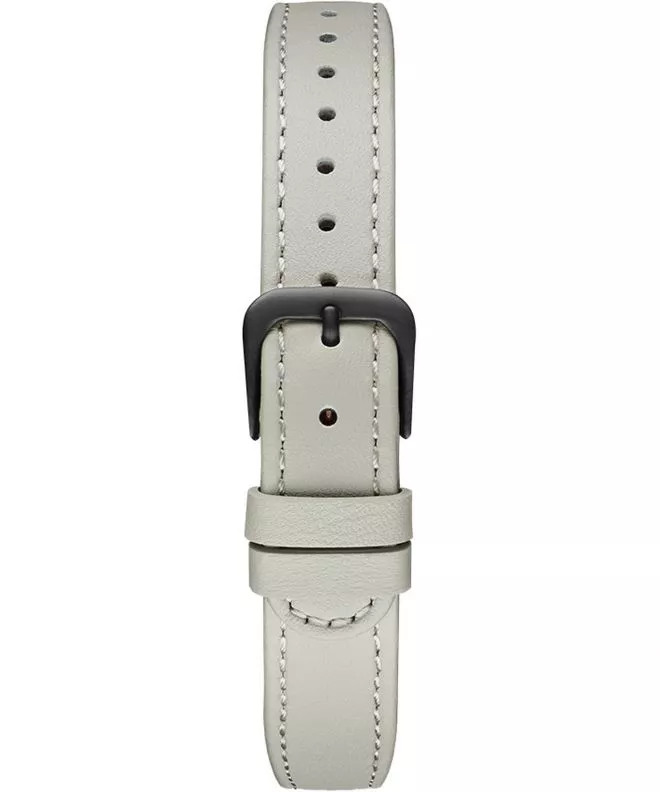 Meller Grey Black Leather W 16 mm Strap WNST-1GREY