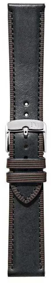 Morellato Pisano Cuoio Black 20 mm Strap A01X5046B71019CR20