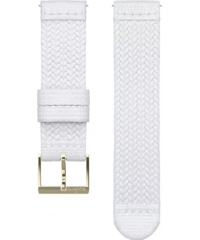 Suunto Athletic 5 Braided Textile Strap White Gold Size S Strap SS050375000