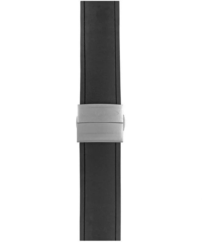 Zeppelin Black Rubber strap 9LZR0001C22