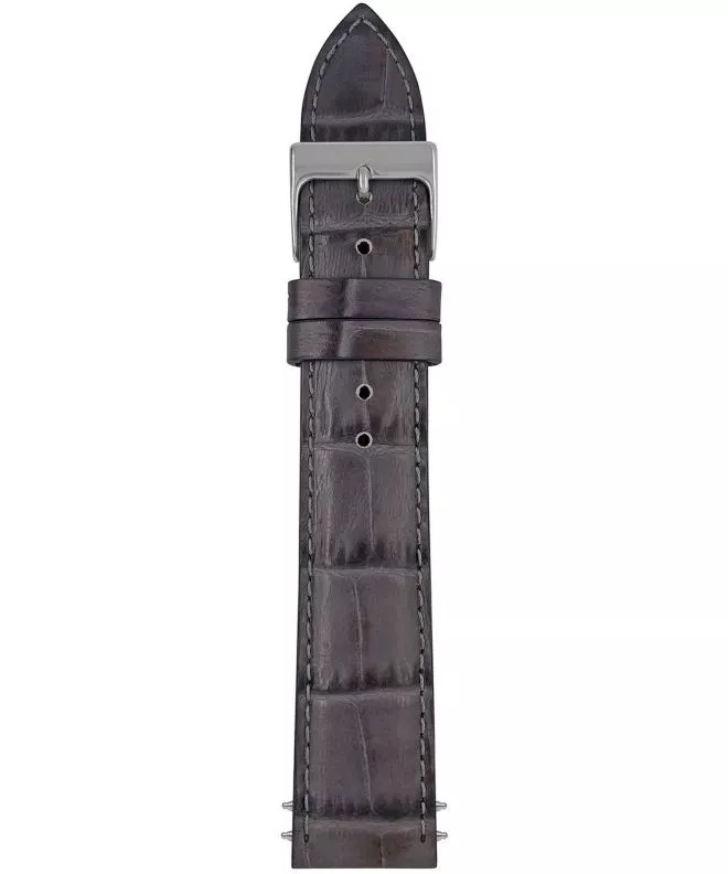 Zeppelin Grey Leather strap 9L4703CA2018