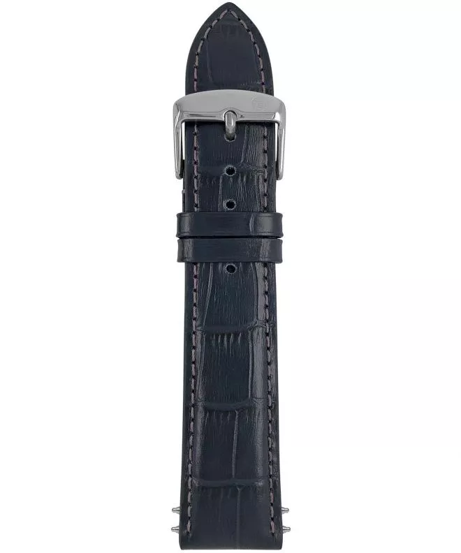 Zeppelin Navy Blue Leather strap 9LZ381012CA2220