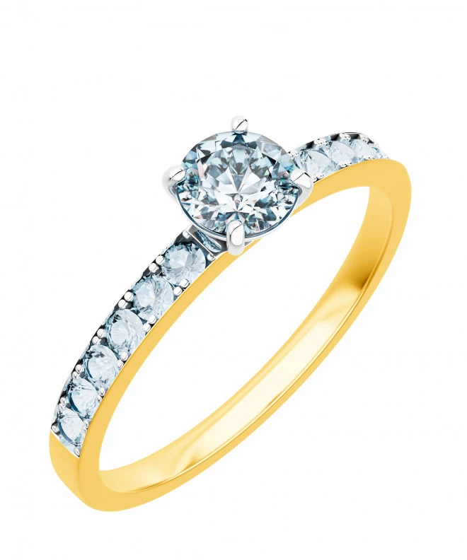 Bonore - Gold 585 - Diamond 1 ct ring 92363