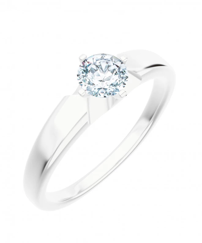 Bonore - White Gold 585 - Diamond 0,7 ct ring 118269