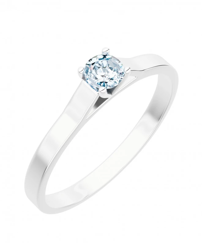 Bonore - White Gold 585 - Diamond 0,4 ct ring 116215