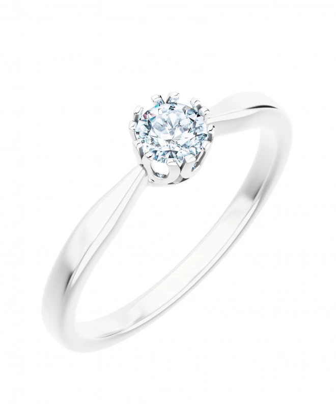 Bonore - White Gold 585 - Diamond 0,5 ct ring 117238