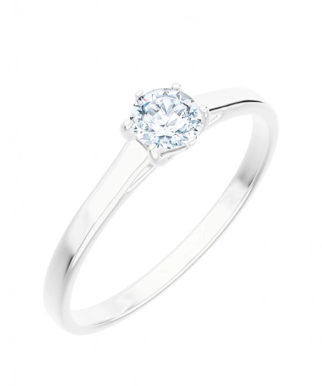 Bonore - White Gold 585 - Diamond 0,5 ct ring 117237