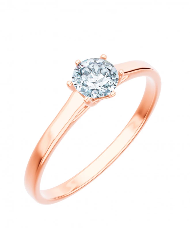Bonore - Rose Gold 585 - Diamond 0,7 ct ring 103746