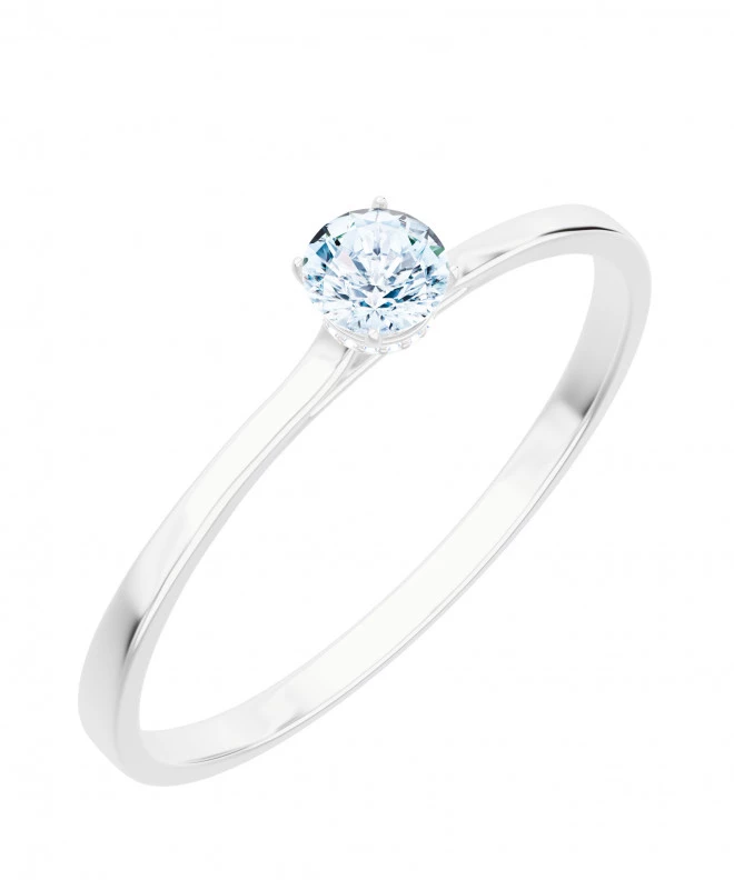 Bonore - White Gold 585 - Diamond 0,4 ct ring 117243