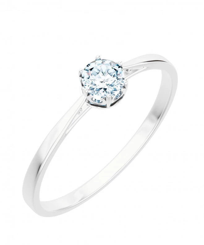 Bonore - White Gold 585 - Diamond 0,5 ct ring 117239