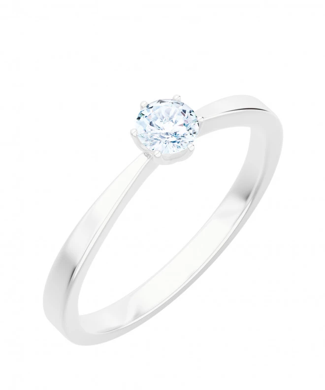 Bonore - White Gold 585 - Diamond 0,5 ct ring 116225