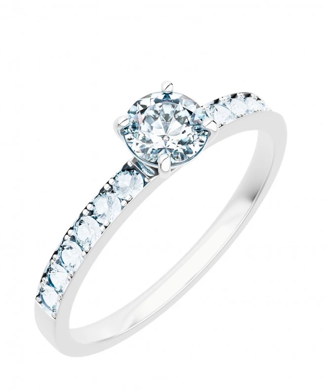Bonore - White Gold 585 - Diamond 1 ct ring 118292