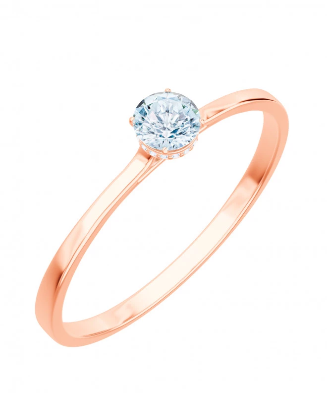 Bonore - Rose Gold 585 - Diamond 0,5 ct ring 102704