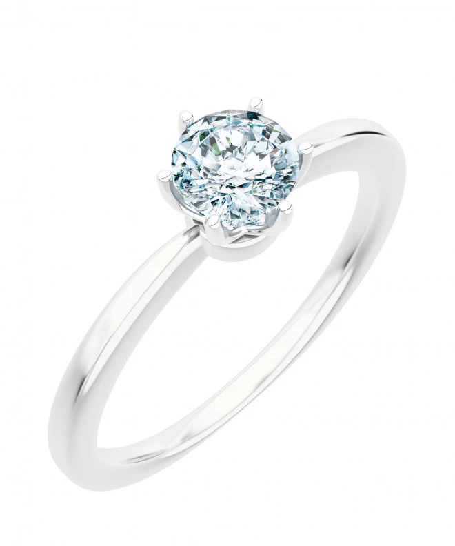 Bonore - White Gold 585 - Diamond 0,7 ct ring 116214