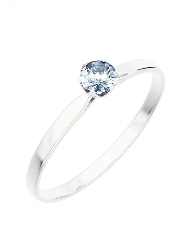 Bonore - White Gold 585 - Diamond 0,5 ct ring 117236