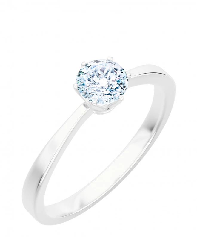 Bonore - White Gold 585 - Diamond 0,7 ct ring 118283