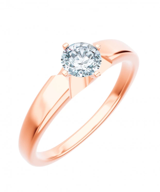 Bonore - Rose Gold 585 - Diamond 1 ct ring 103756