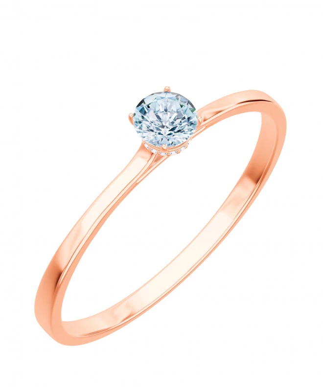 Bonore - Rose Gold 585 - Diamond 0,4 ct ring 103732