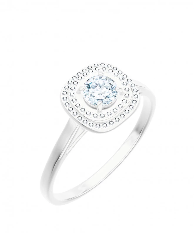 Bonore - White Gold 585 - Diamond 0,4 ct ring 105791