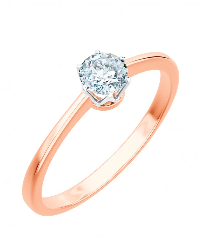 Bonore - Rose Gold 585 - Diamond 1 ct ring 103735