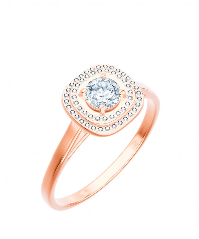 Bonore - Rose Gold 585 - Diamond 0,4 ct ring 102705