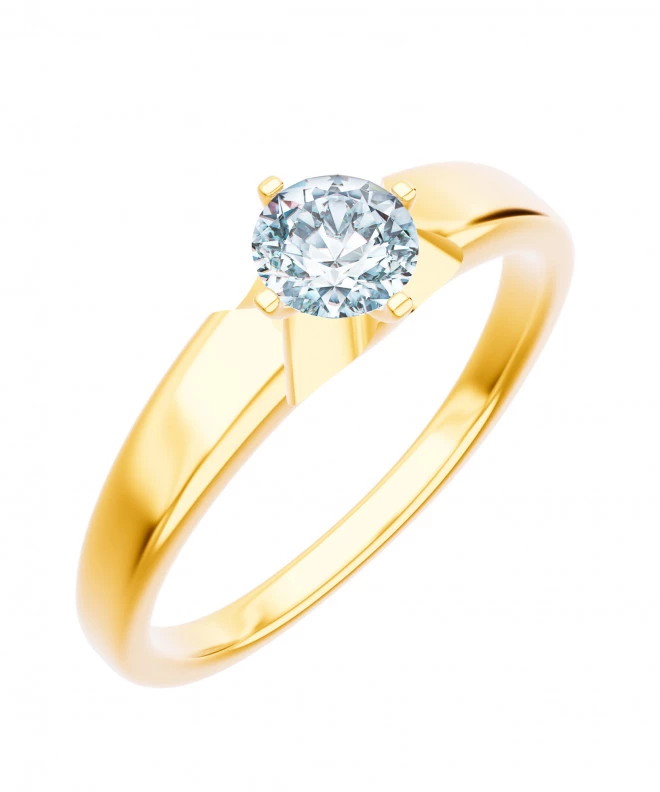 Bonore - Gold 585 - Diamond 1 ct ring 92341
