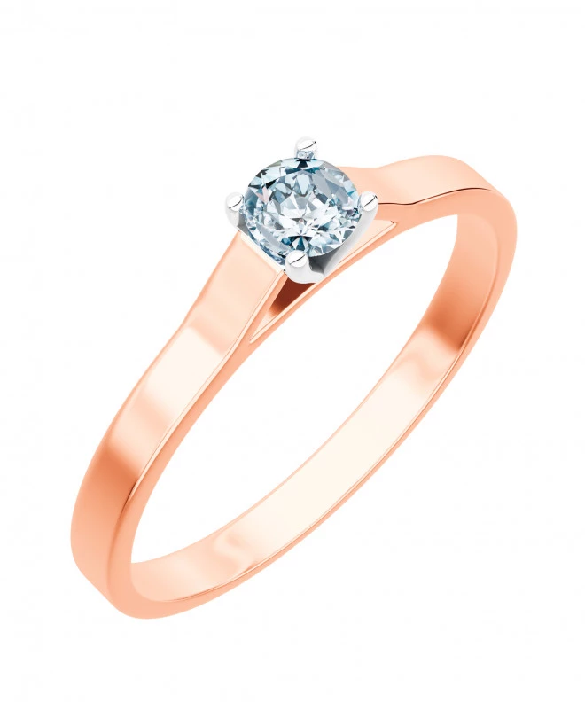 Bonore - Rose Gold 585 - Diamond 0,5 ct ring 103723