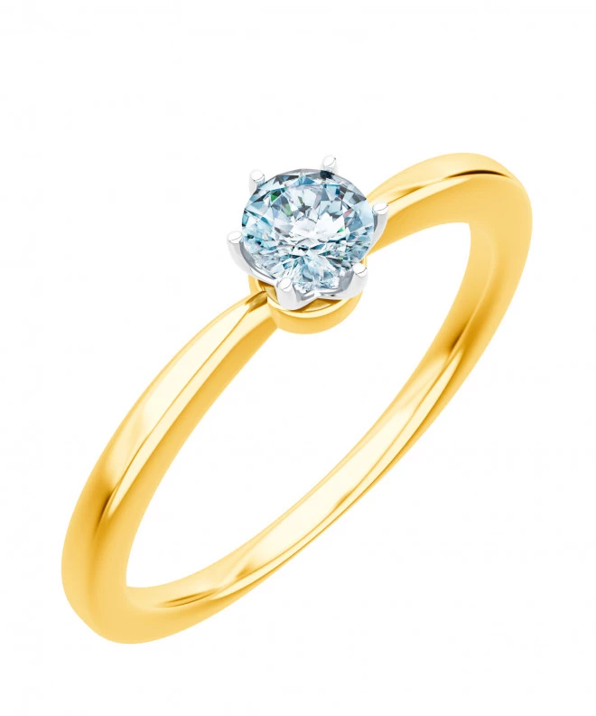 Bonore - Gold 585 - Diamond 0,4 ct ring 89287