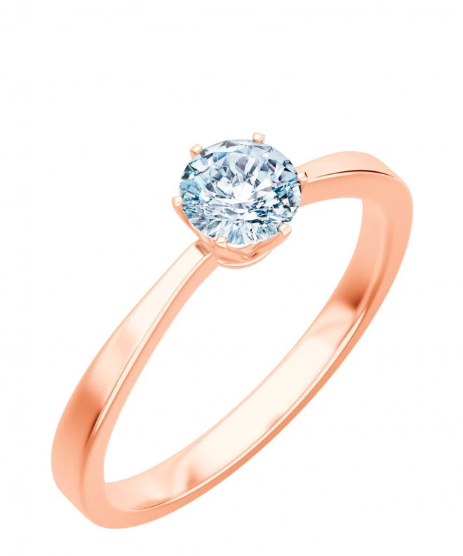 Bonore - Rose Gold 585 - Diamond 1 ct ring 104758