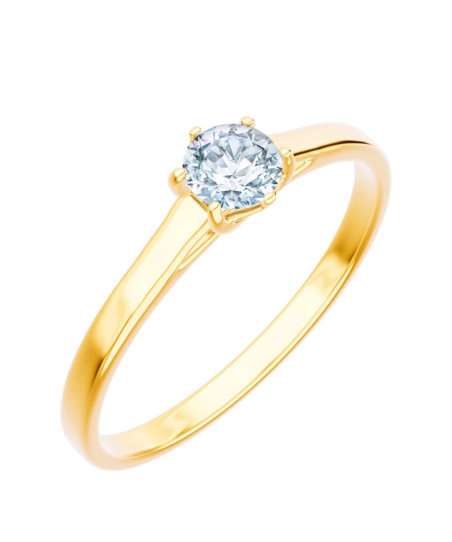 Bonore - Gold 585 - Diamond 0,5 ct ring 90312