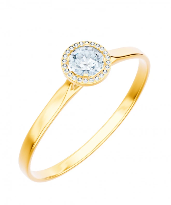Bonore - Gold 585 - Diamond 0,4 ct ring 92347