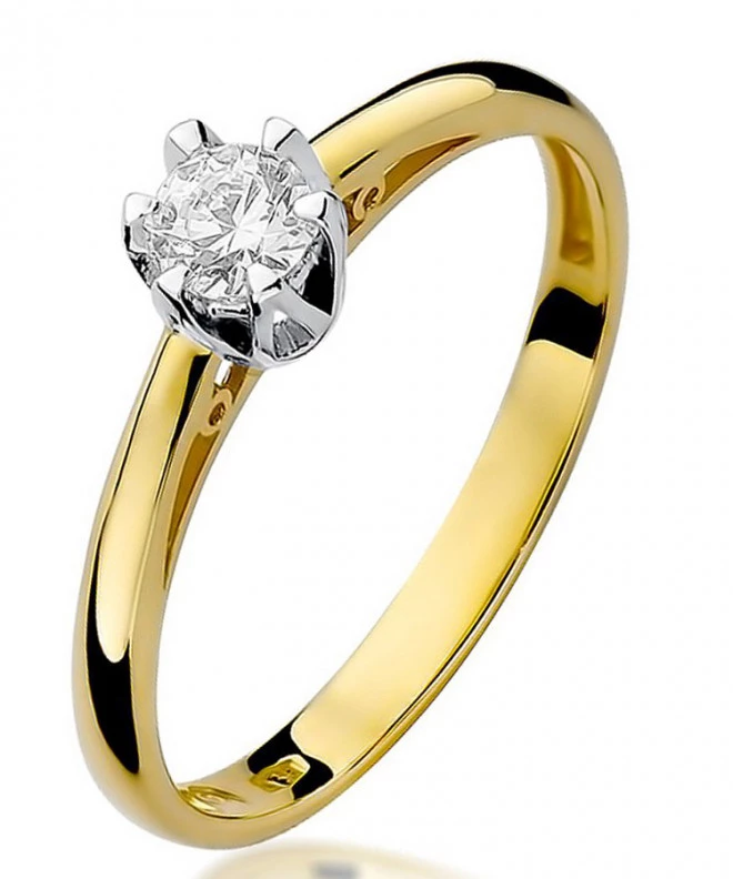 Bonore - Gold 585 - Diamond 0,15 ct ring 85151