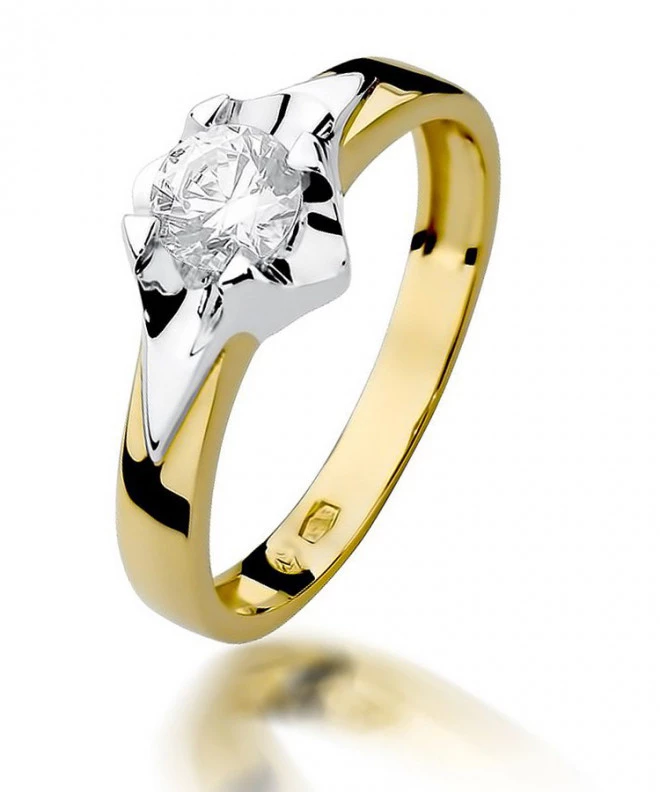 Bonore - Gold 585 - Diamond 0,5 ct ring 90292
