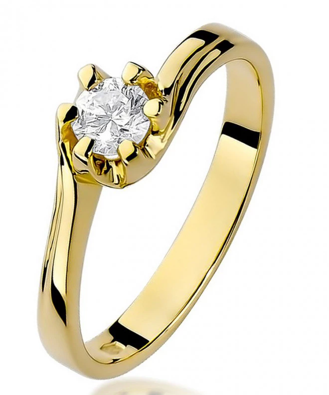 Bonore - Gold 585 - Diamond 0,3 ct ring 88252