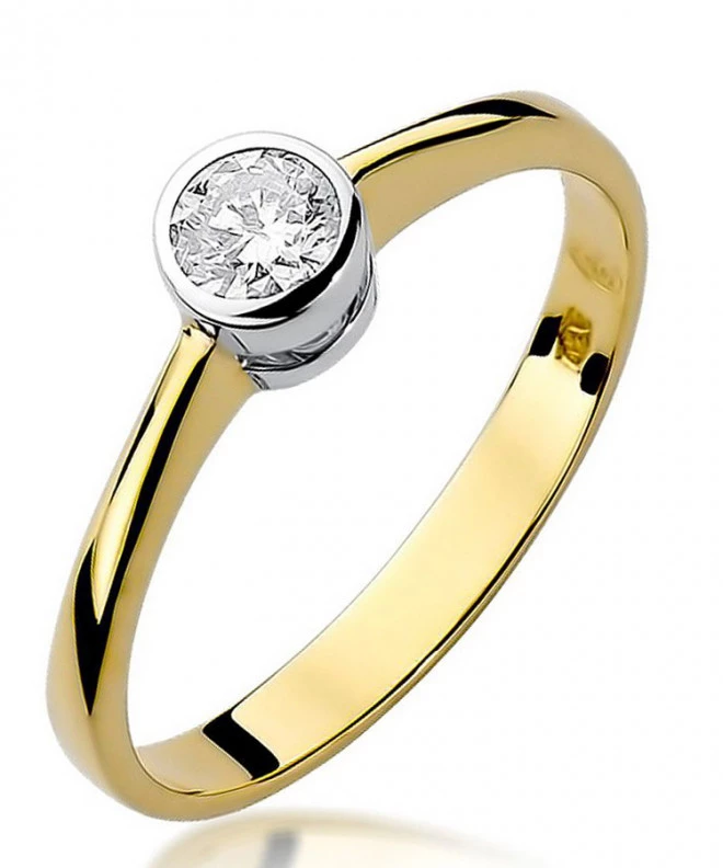 Bonore - Gold 585 - Diamond 0,3 ct ring 88258