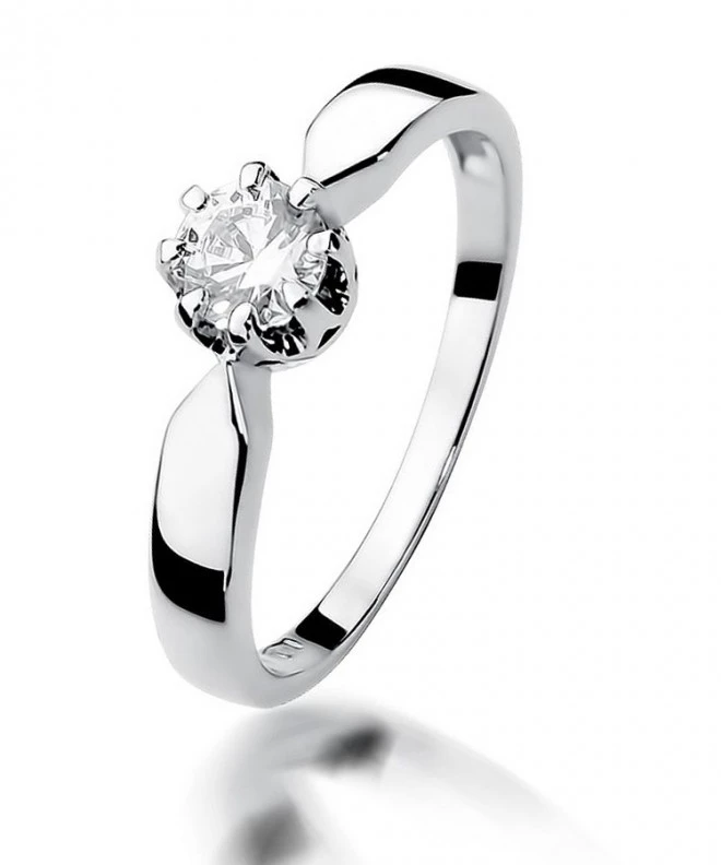 Bonore - White Gold 585 - Diamond 0,5 ct ring 117250