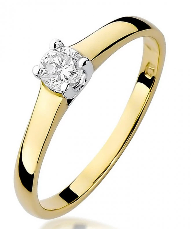 Bonore - Gold 585 - Diamond 0,2 ct ring 86194